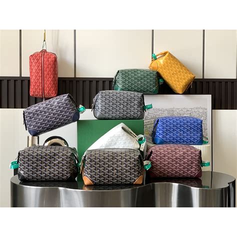 goyard boeing 25 toiletry bag retail price|stockx Goyard Boeing bag.